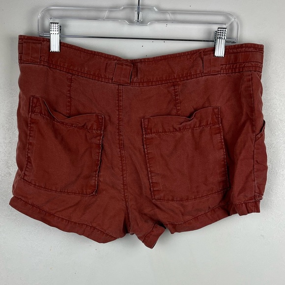 Free People Drippy Tencel Casual Mara Shorts Size 4 Relaxed Festival Summer - Picture 9 of 10